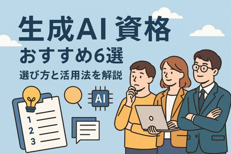 生成AIの資格おすすめ